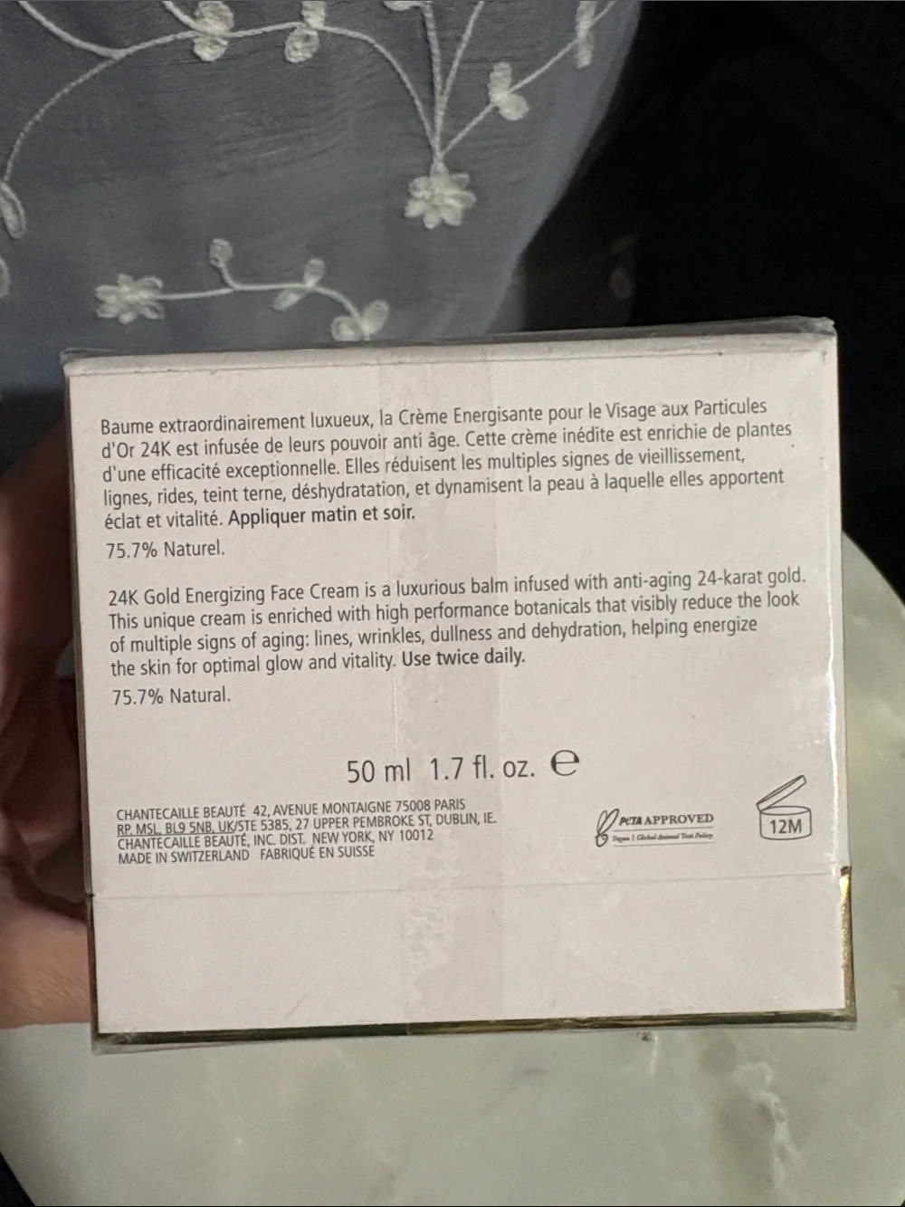 Chantecaille Gold 24K Gold Energizing Face Cream ✨BNIB✨
